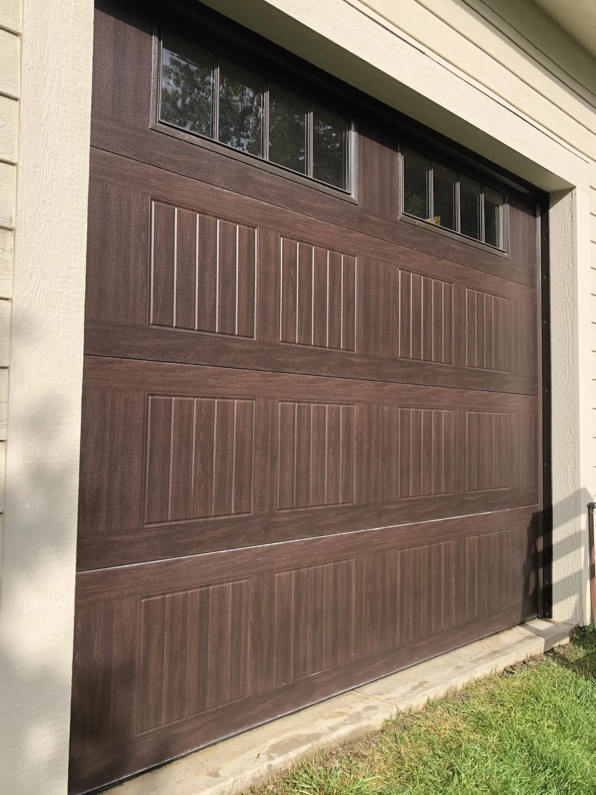 Finished Garage Door 2